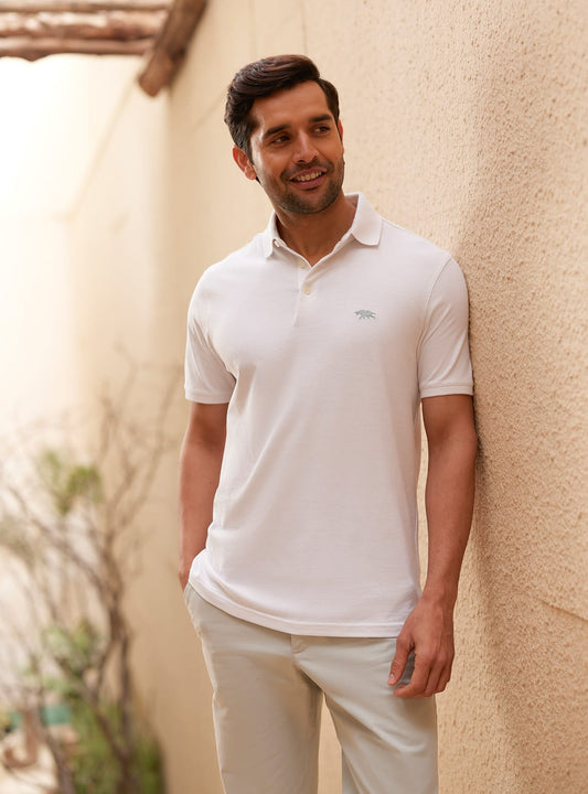 Magnolia White Polo