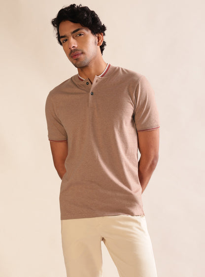 Sandstone Shirt - Baseball Collar