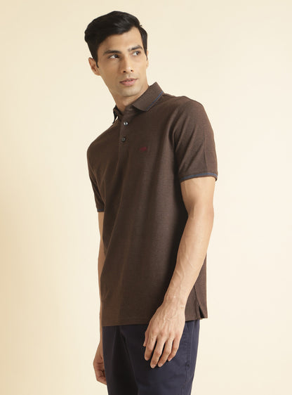 Chestnut Melange Polo