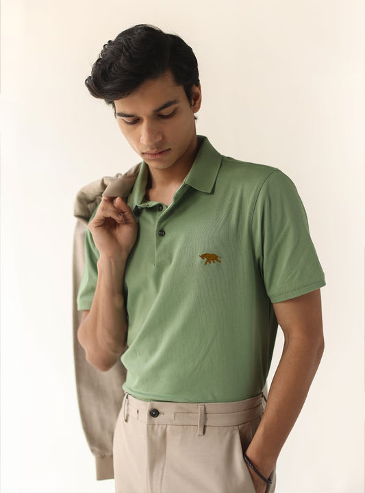 Matcha Green Polo