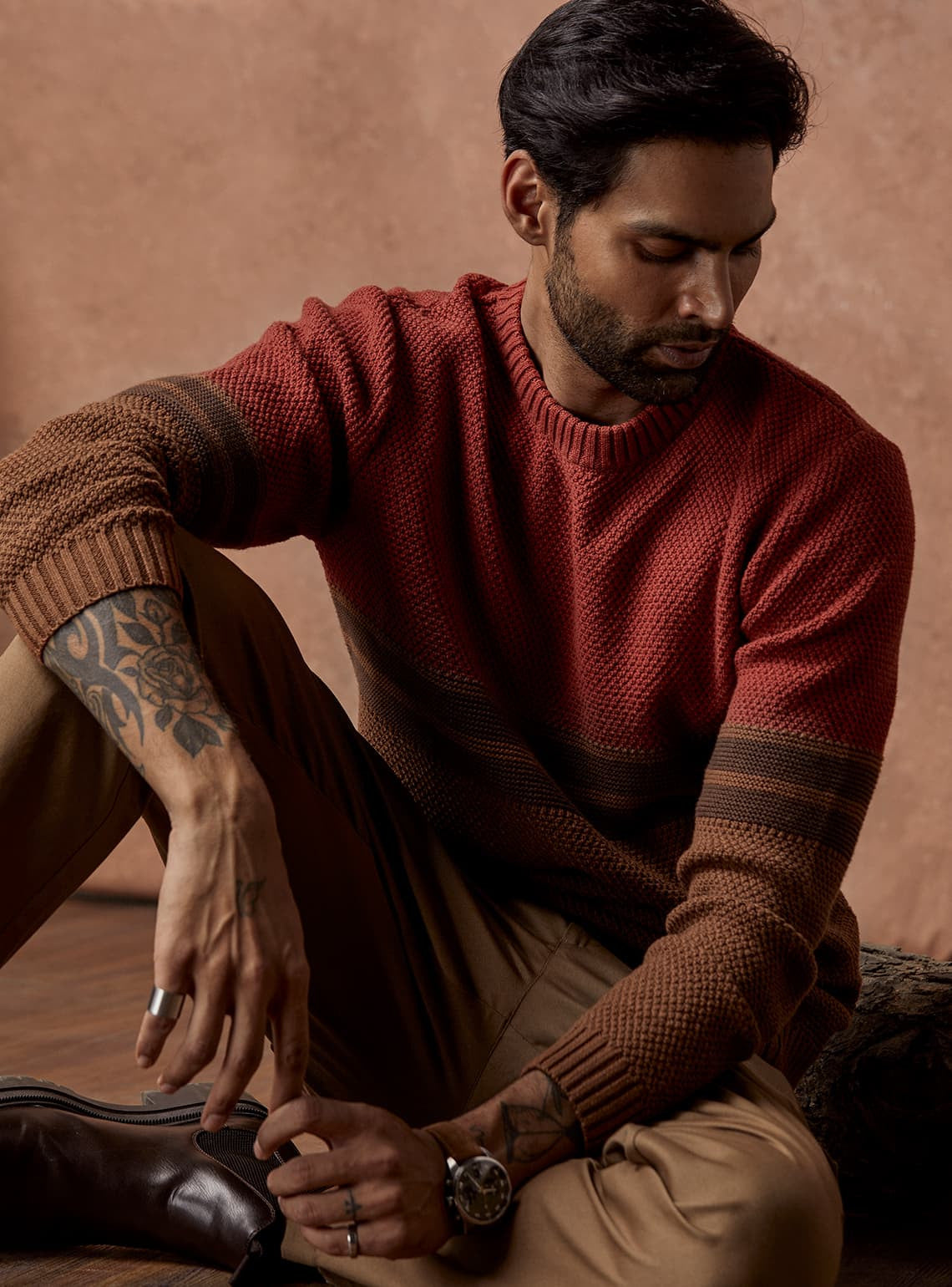 Molten Copper Pullover