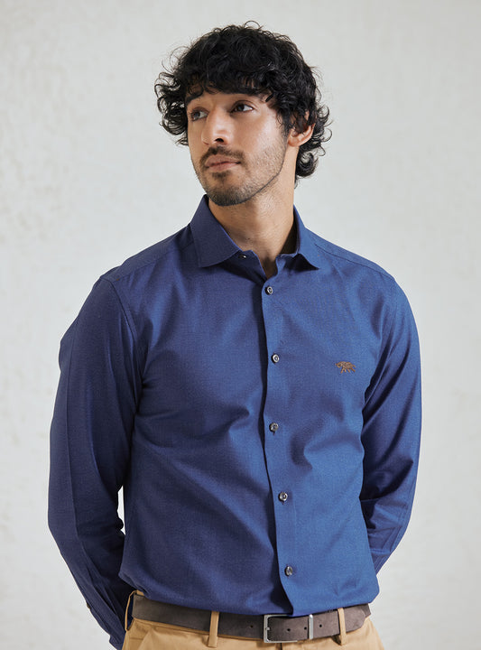 Midnight Aegean Blue Shirt