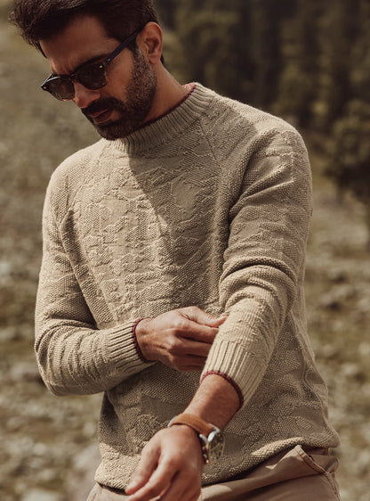 Gray Metal Pullover