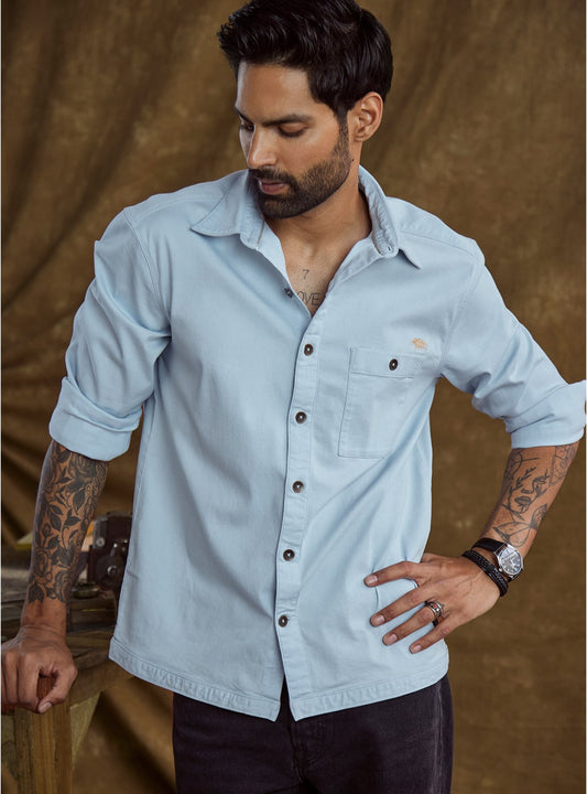 Horizon Blue Overshirt