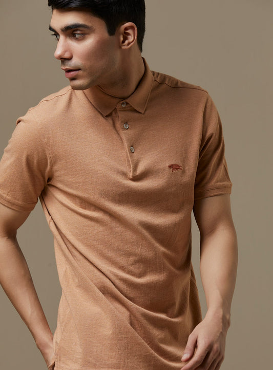 Sepia Melange Polo