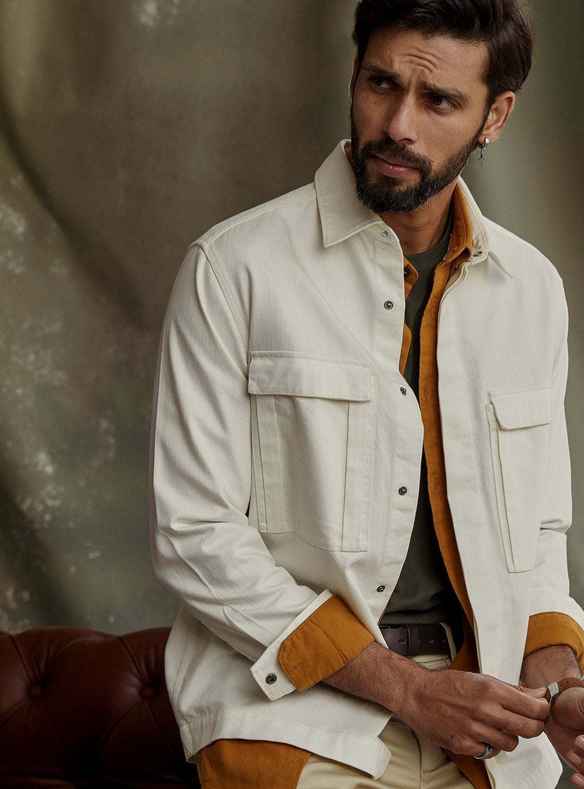 Hemis Ivory Overshirt