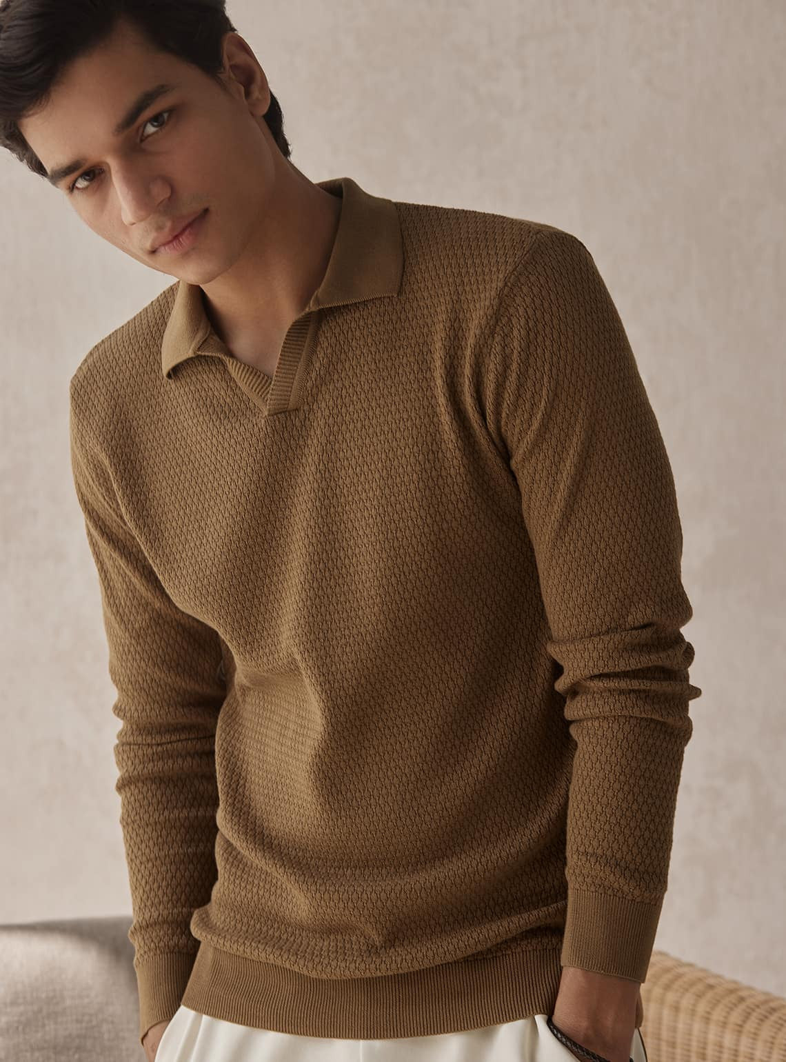 Pecan Brown Sweater