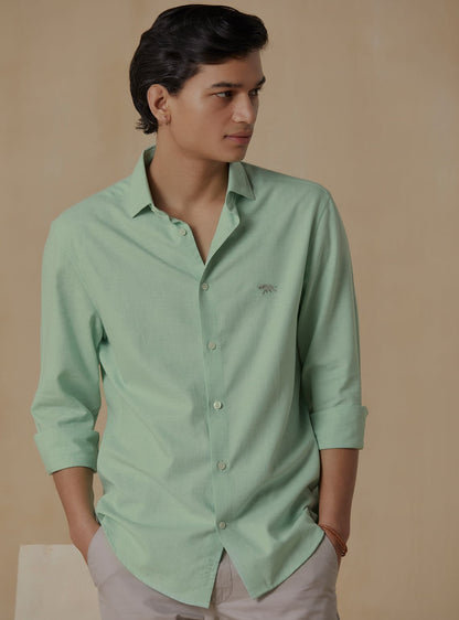 Mint Melange Shirt