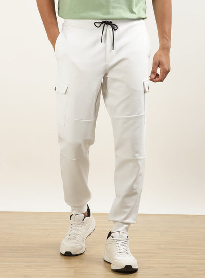 Alpine White Joggers