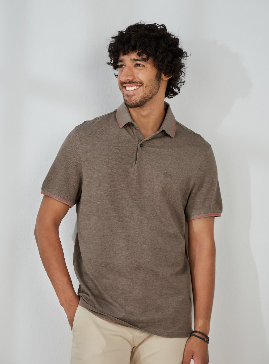 Quincy Melange Polo