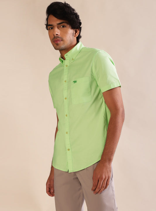 Peridot Oxford Shirt