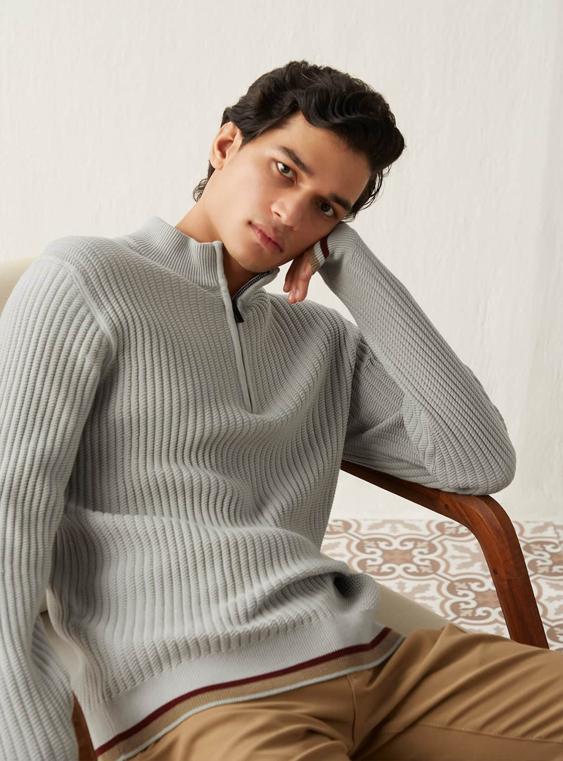 Alto Grey Pullover