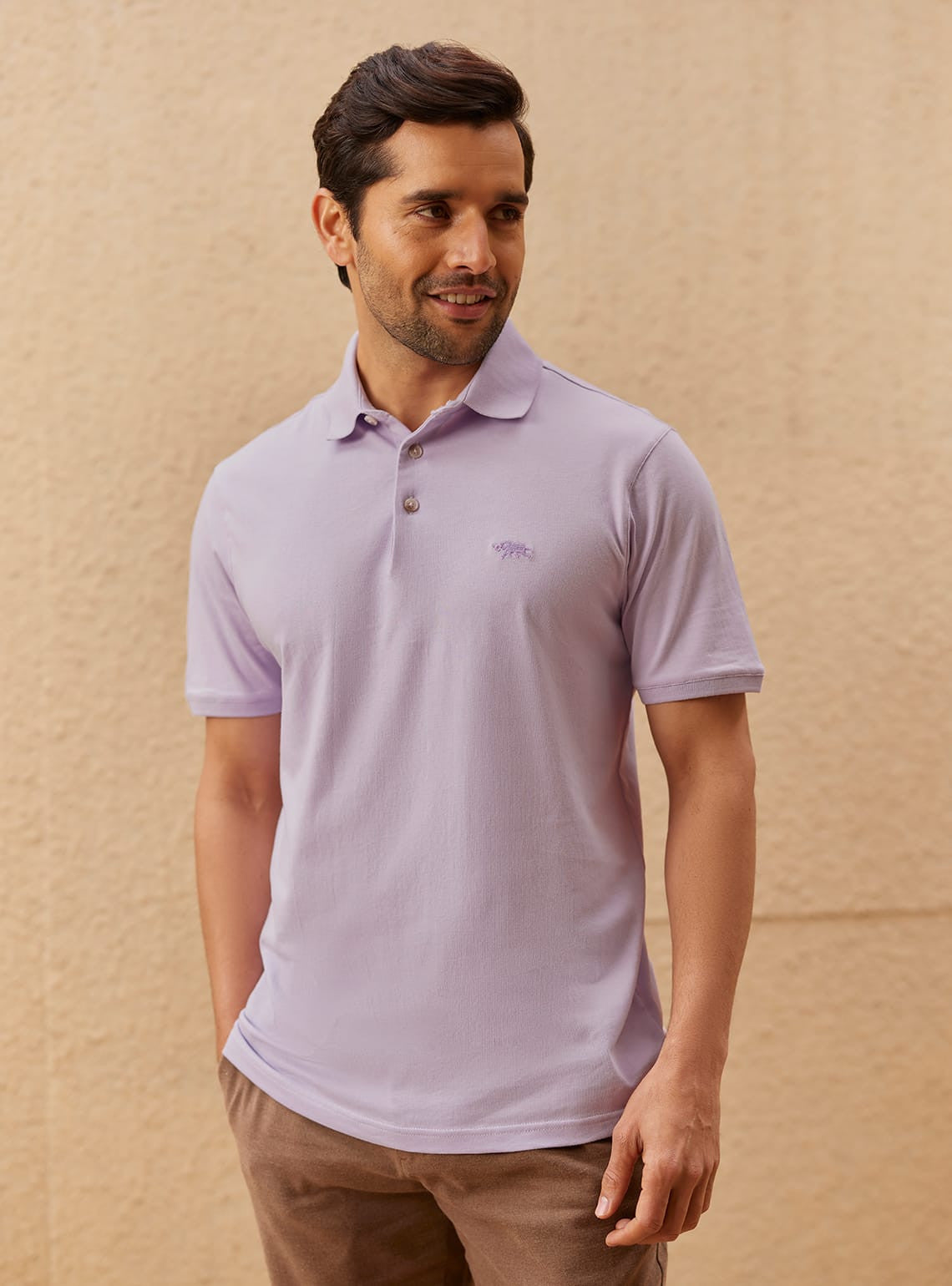 Faded Wisteria Polo