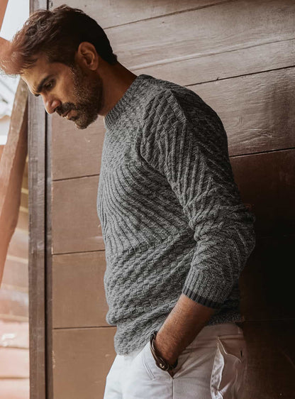 Falcon Grey Pullover