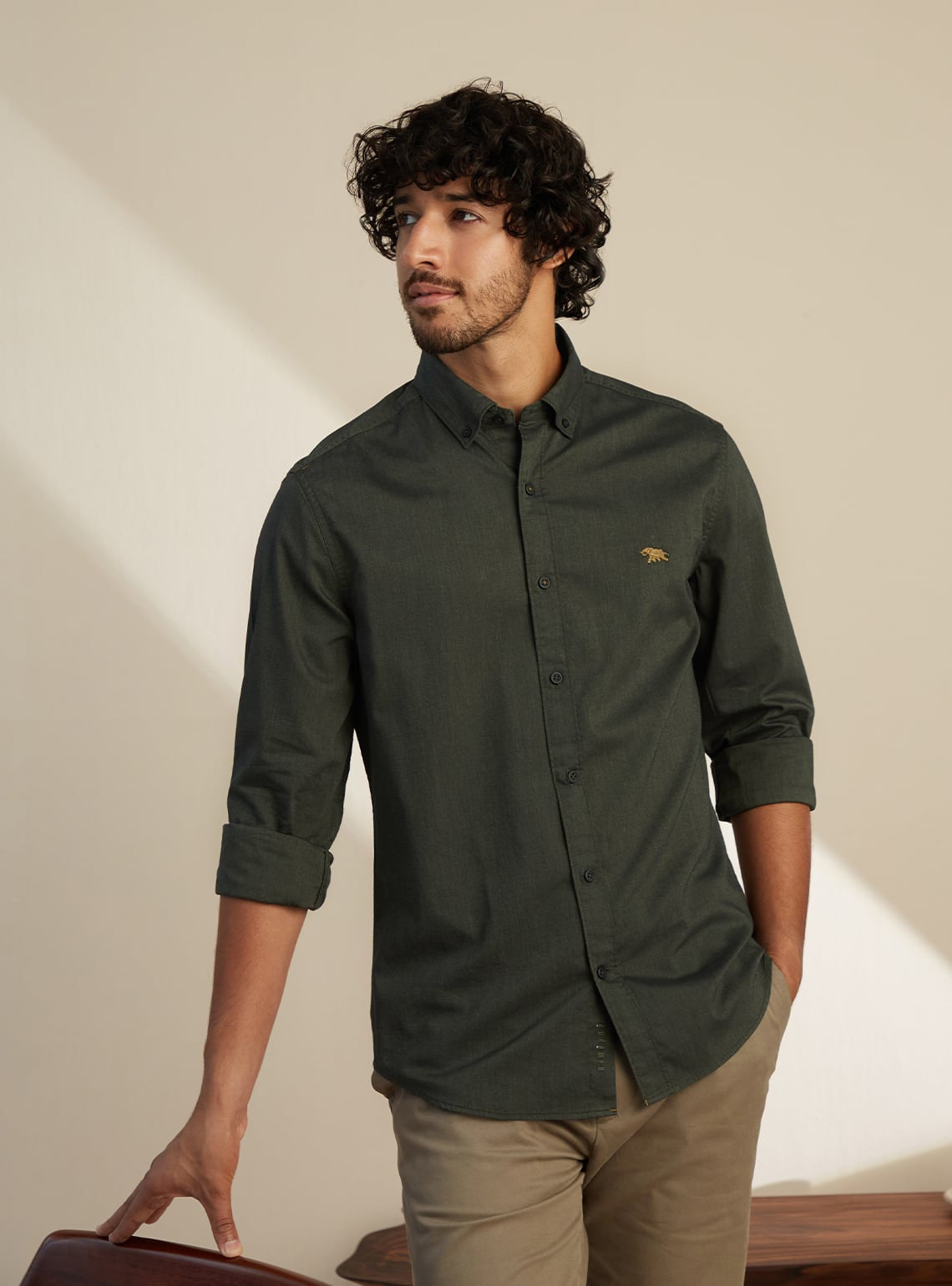 Dark Olive Oxford