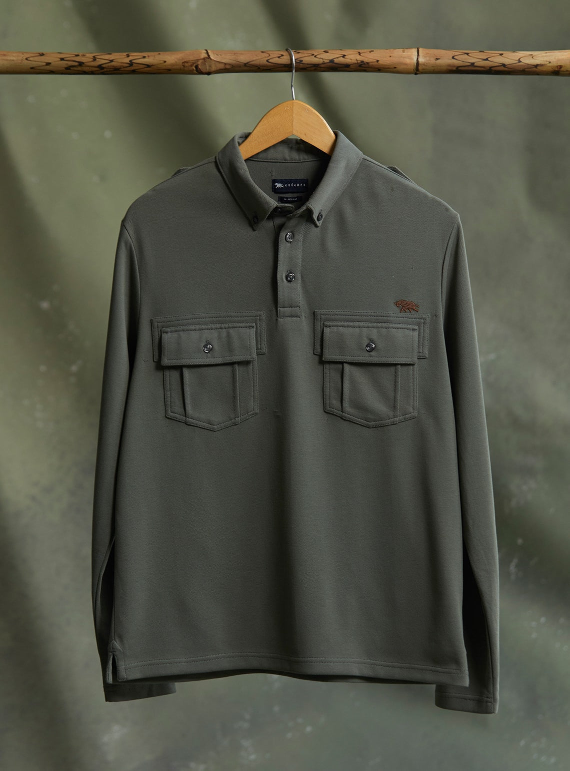 Ranthambore Slate Olive Polo