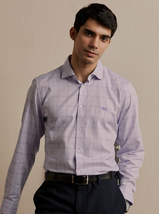 Wisteria Grid Shirt