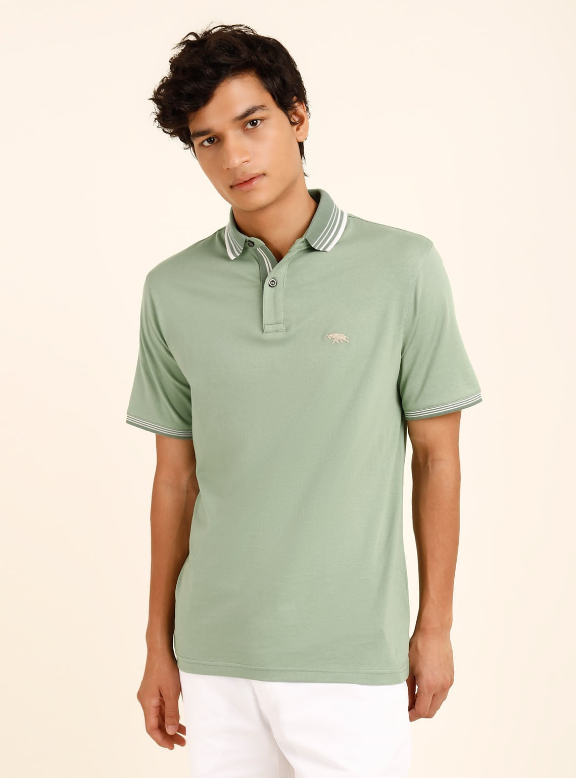 Faded Fern Polo