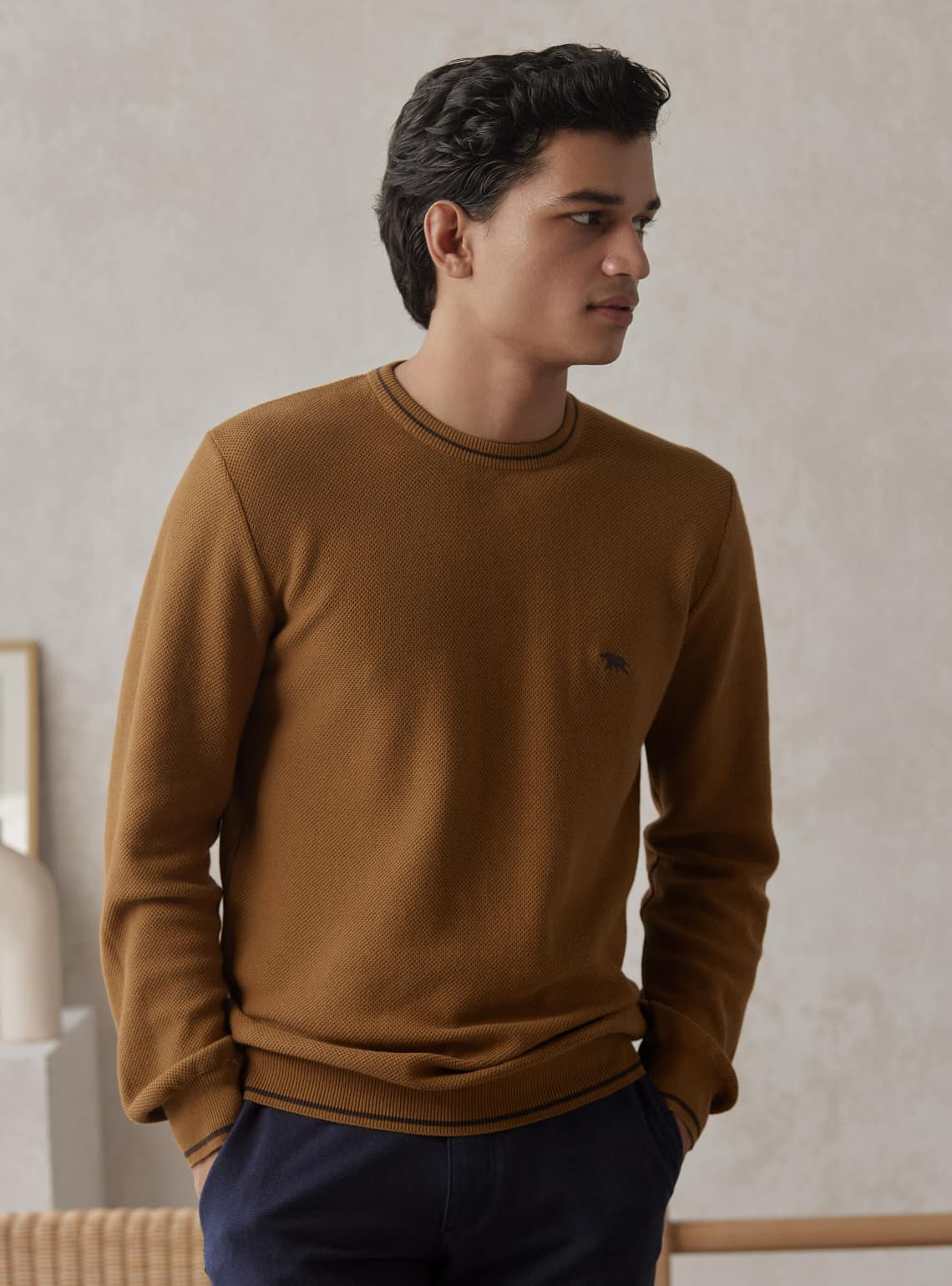 Burnished Amber Pullover