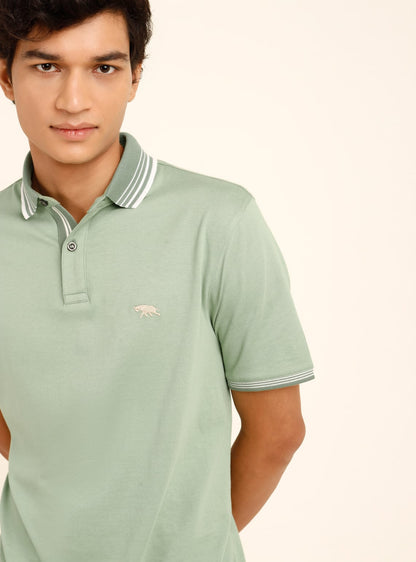 Faded Fern Polo