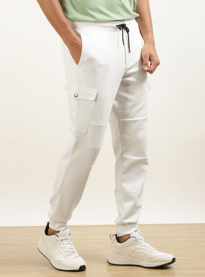 Alpine White Joggers