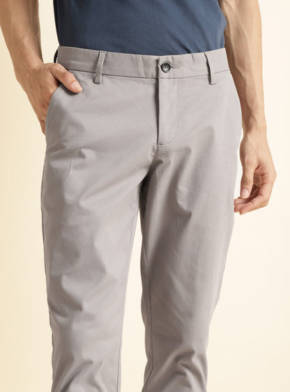 Smoke Twill Chino