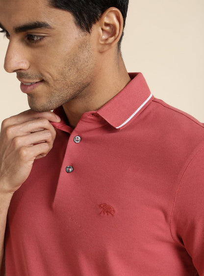 Rose Tipped Polo