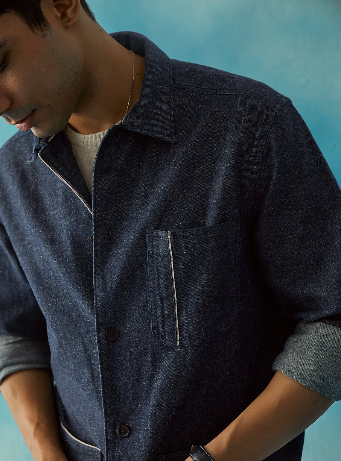 Indigo Denim Overshirt