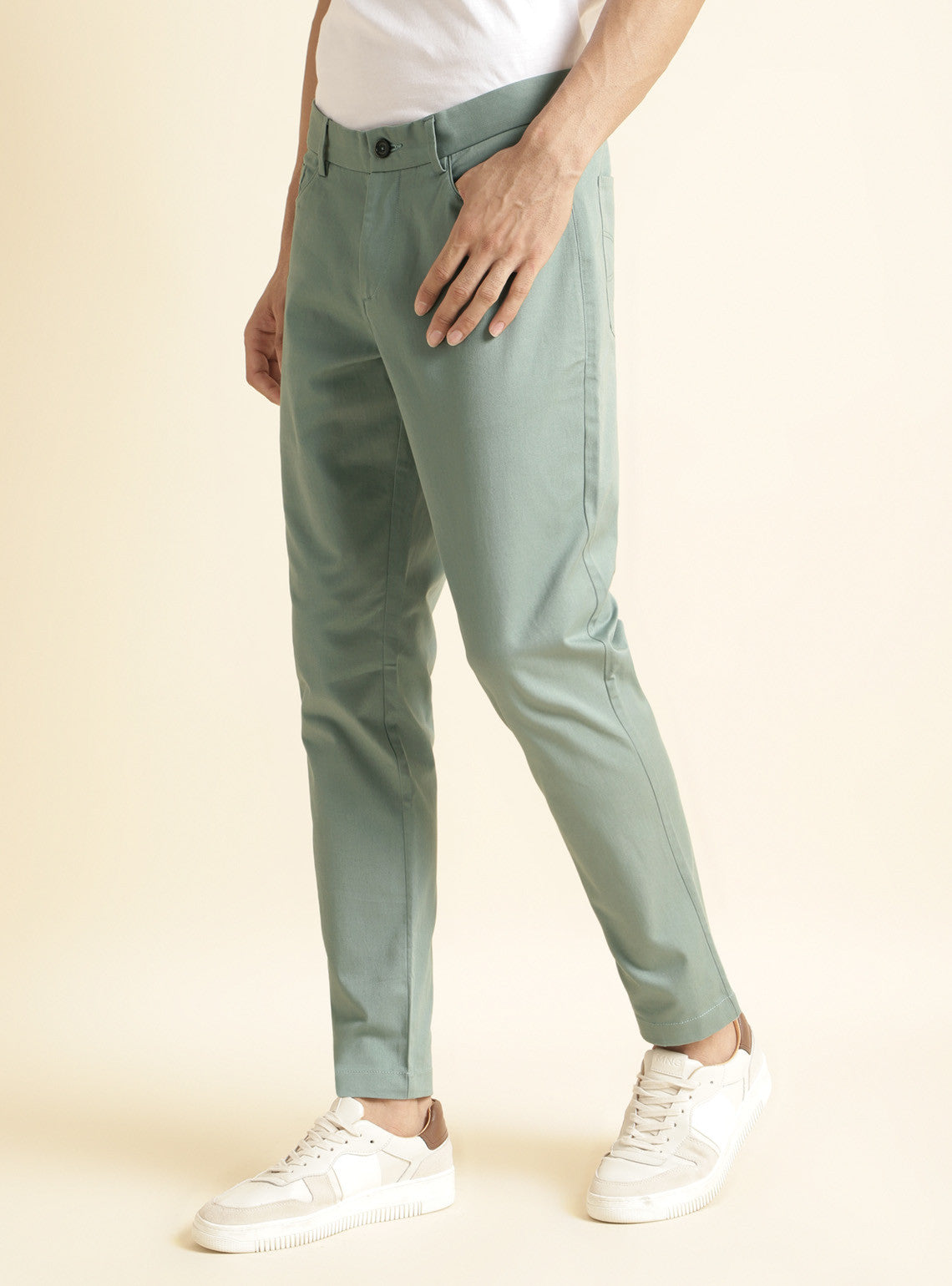 Emerald Mist Twill Chino