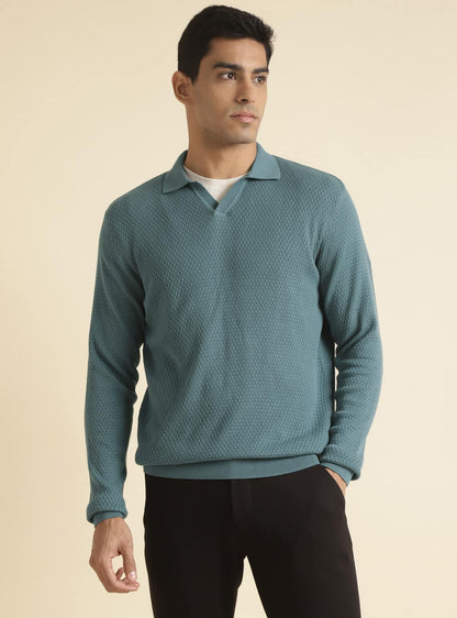 Teal Blue Sweater