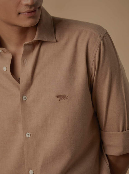 Umber Melange Shirt