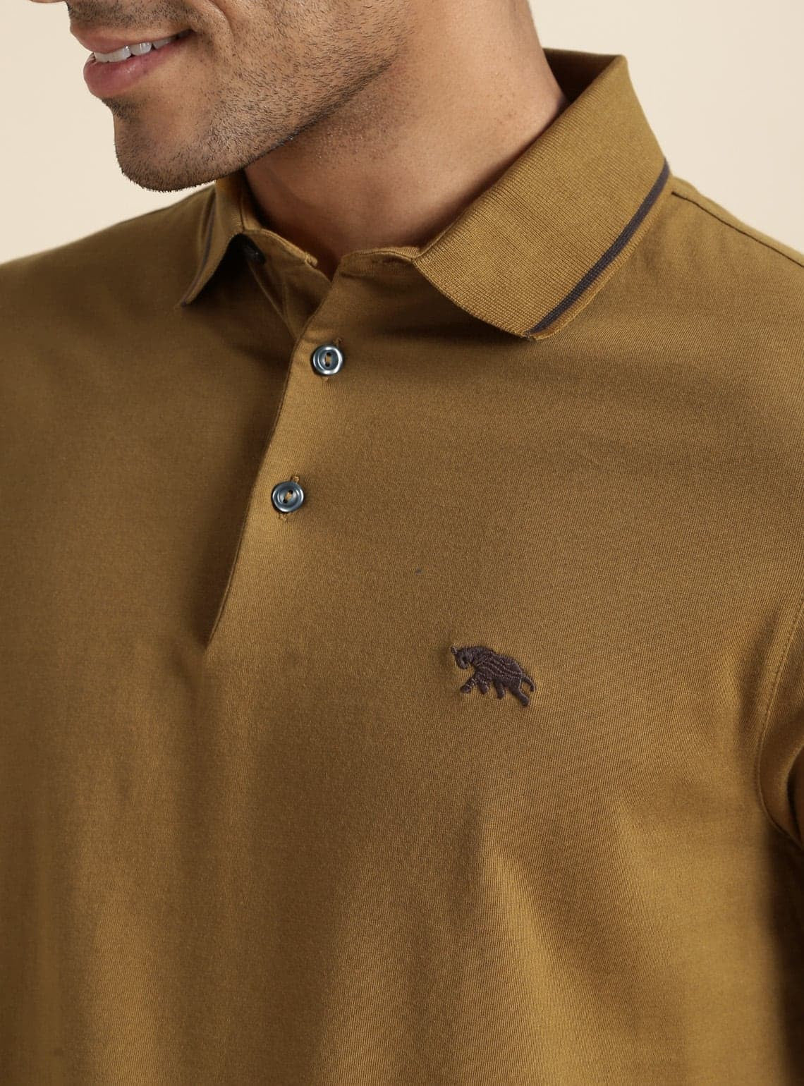 Dark Chartreuse Polo