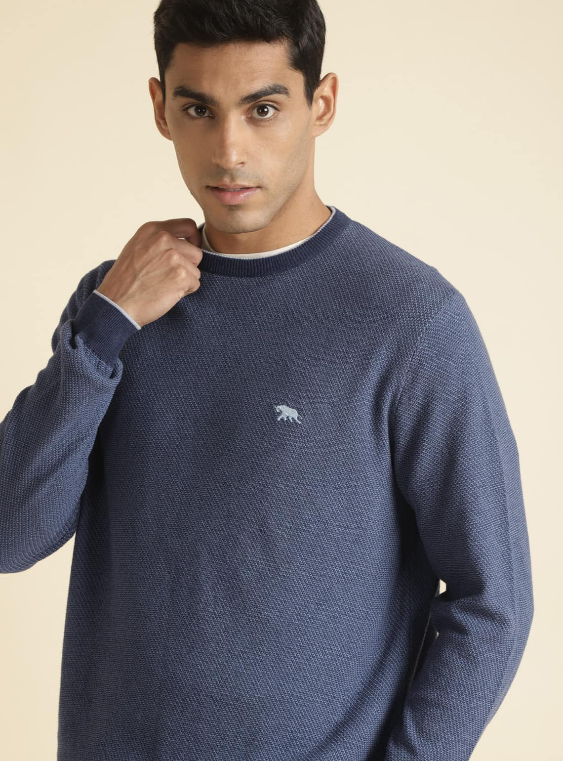 Bluestone Melange Pullover