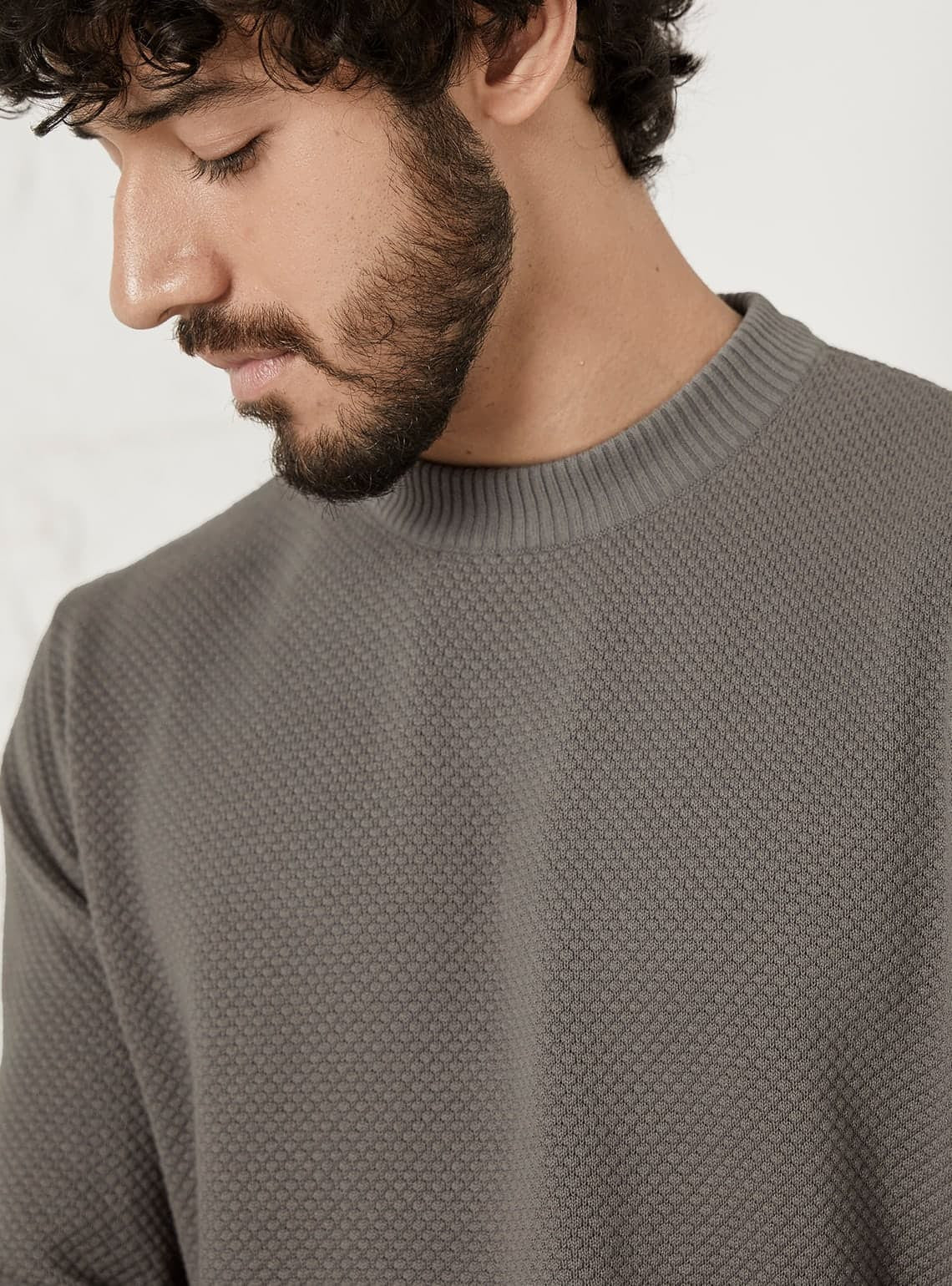 Granite Structured Pullover