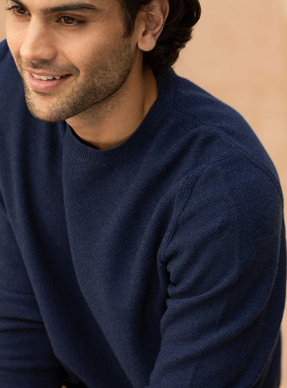 Ocean Blue Pullover