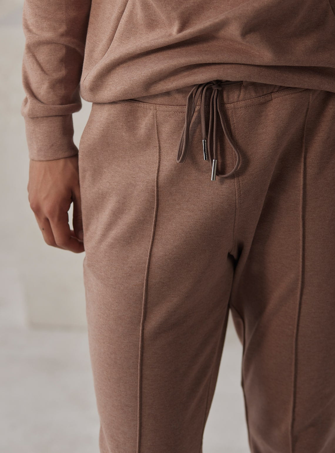 Fawn Melange Joggers