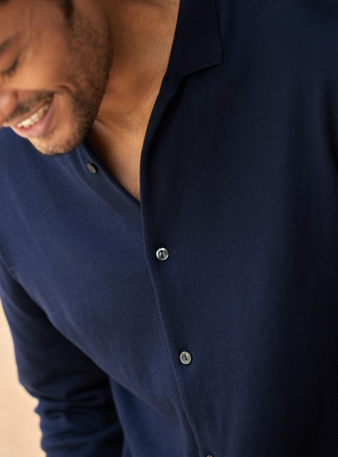 Navy Knit Shirt