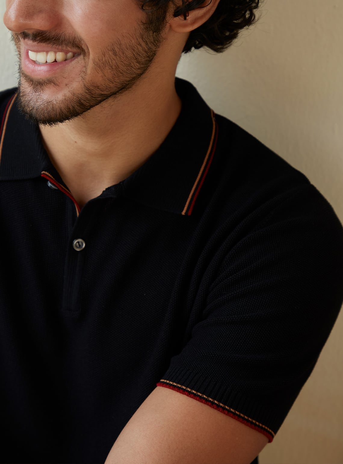 Onyx Knit Polo