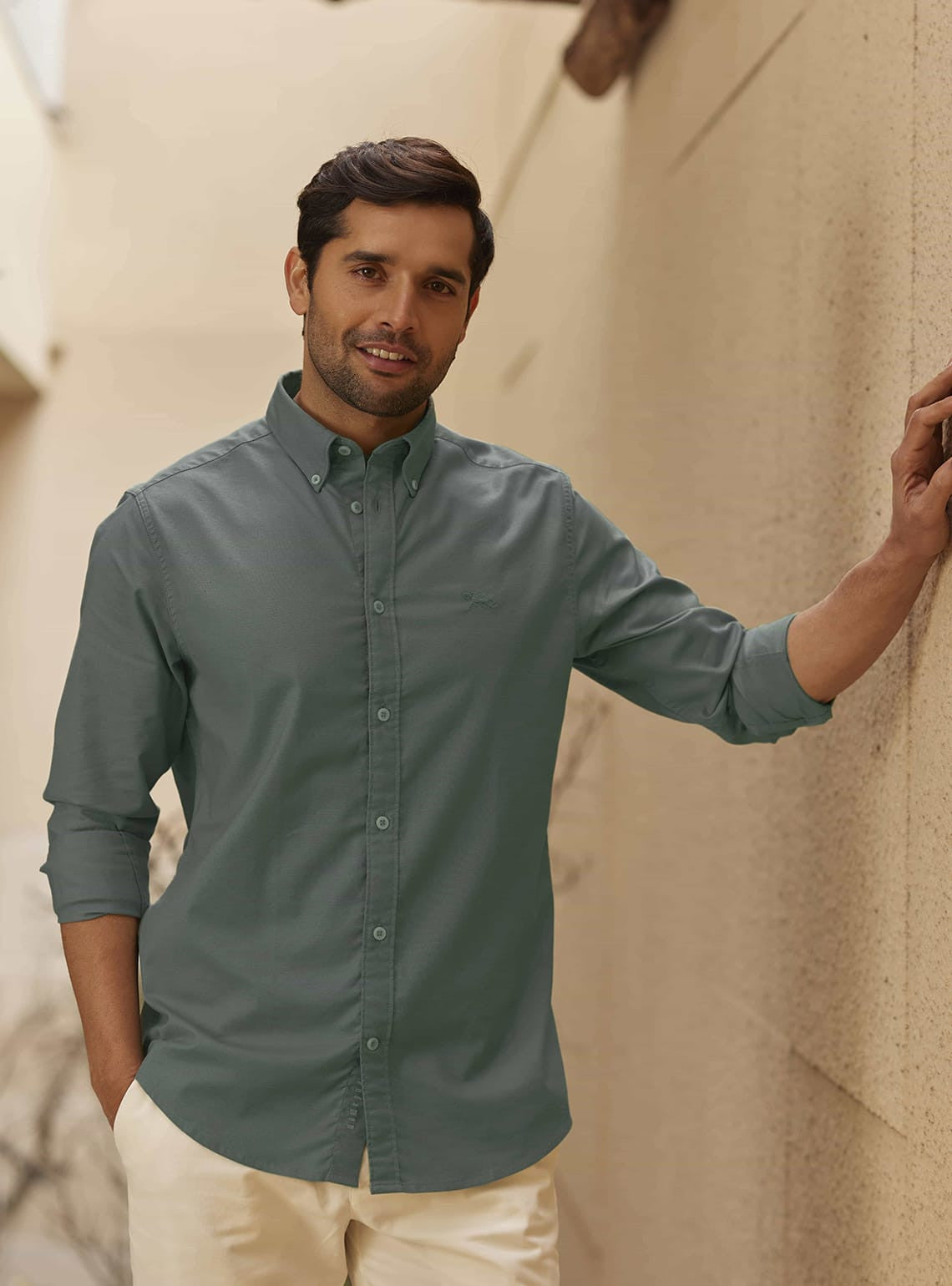 Ranthambore Green Mist Shirt