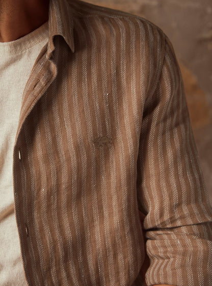 Tuscan Tan Linen