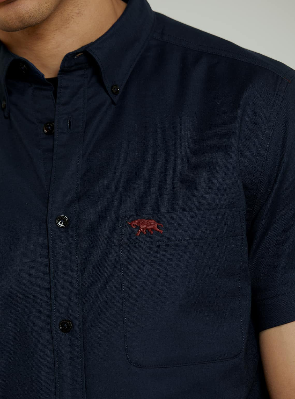 Dark Sapphire Oxford Shirt