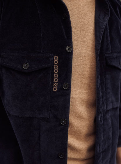 Valhalla Navy Corduroy