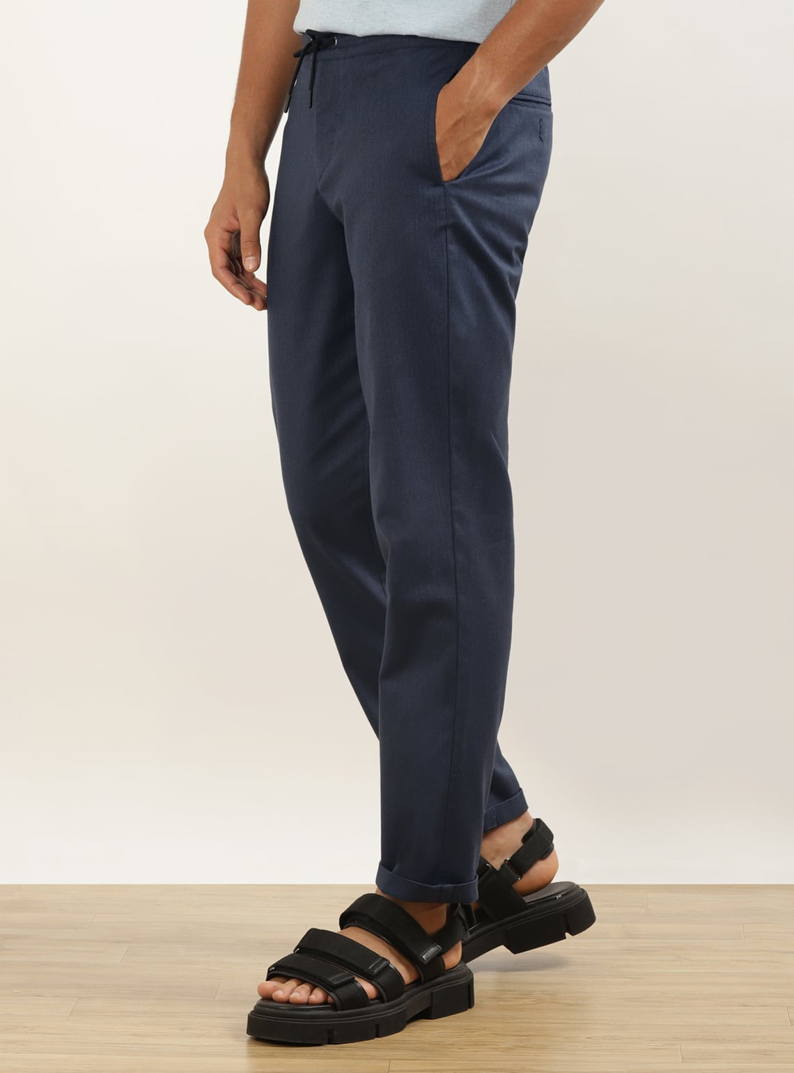 Gunmetal Blue Trouser