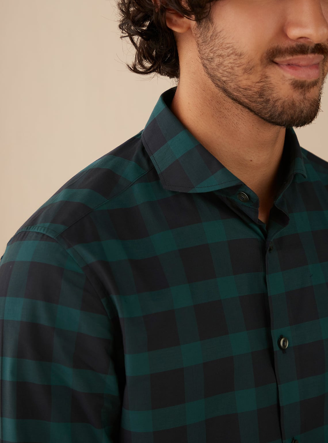 Viridian Twill Shirt