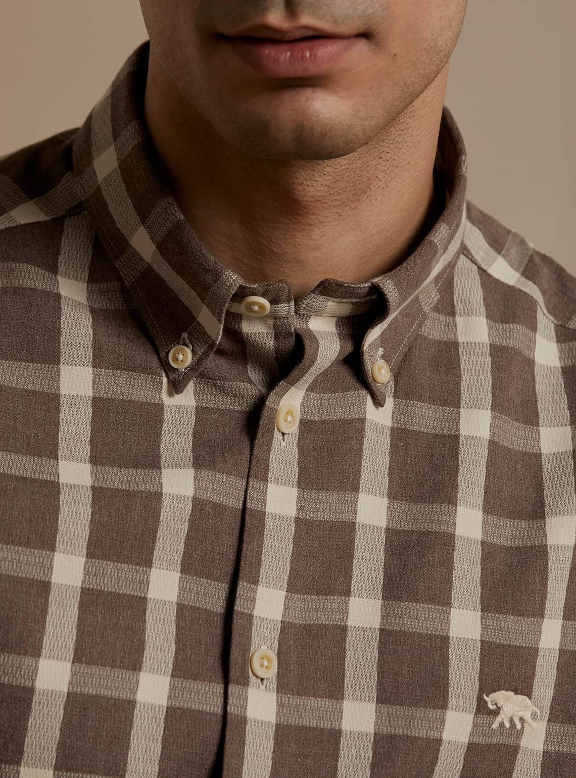 Rustic Grid Shirt