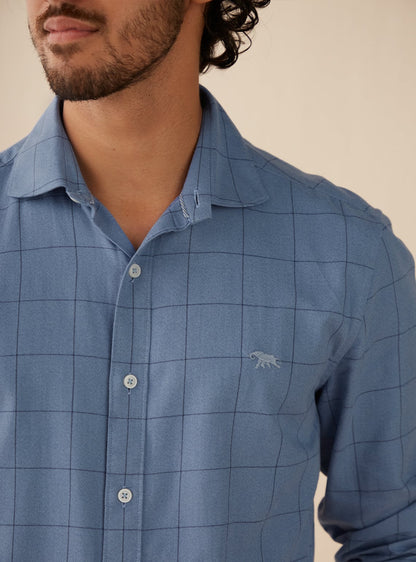 Bluewood Grid Shirt