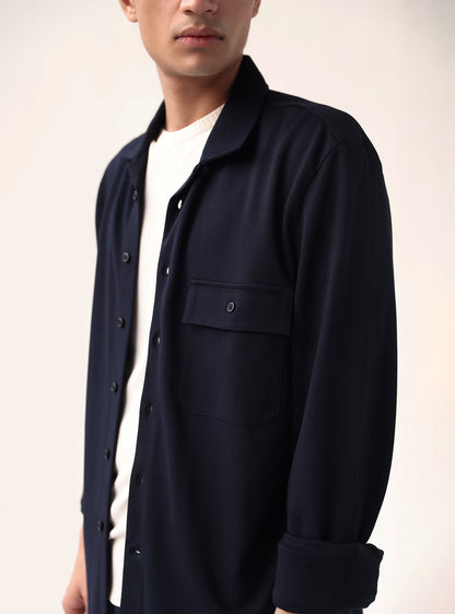 Midnight Navy Overshirt