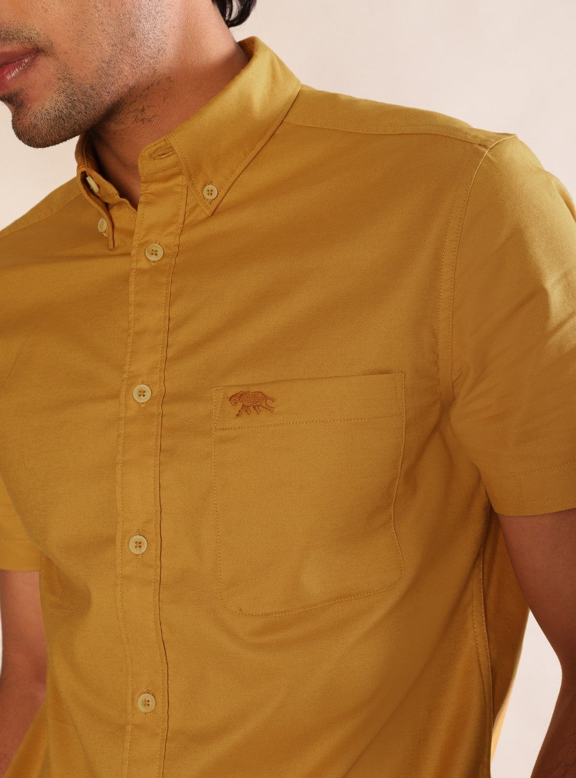 Ochre Oxford Shirt