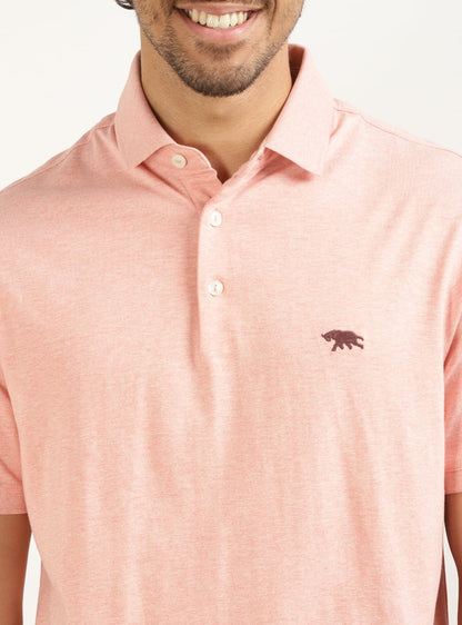 Rose Melange Polo