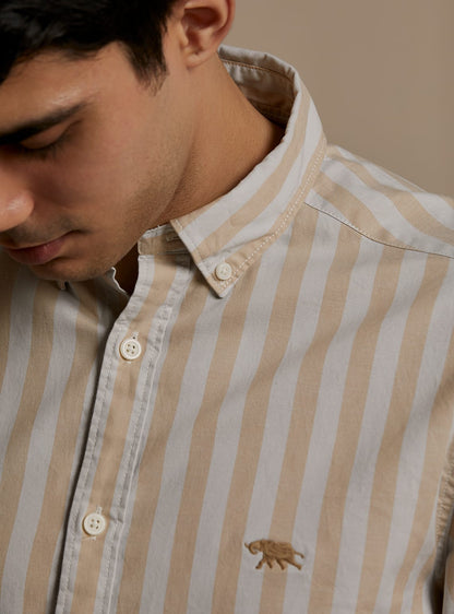 Bisque Stripe Shirt